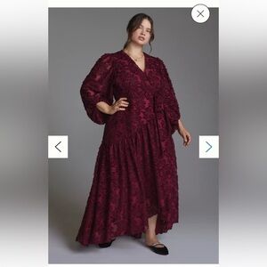 Hutch Rosa Floral Wrap Maxi Dress